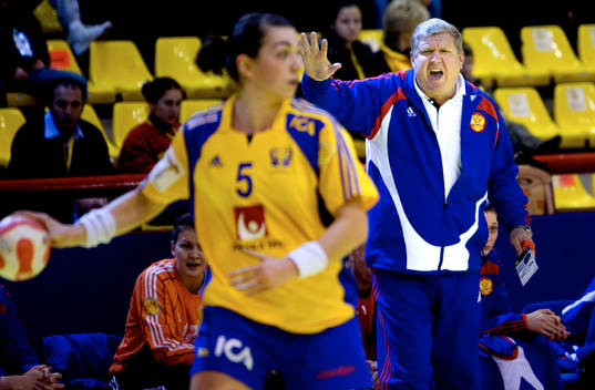 Evgeny Trefilov, förbundskapten, Ryssland