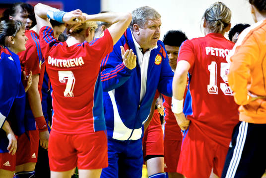 Evgeny Trefilov, förbundskapten, Ryssland