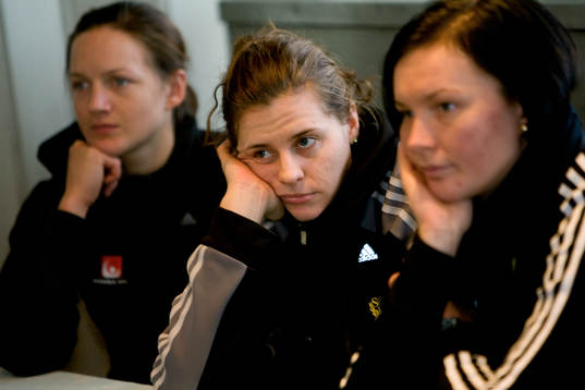 Therese Islas Helgesson, Linnea Torstensson och Tina