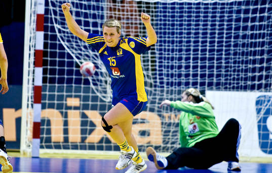 Johanna Ahlm, Sverige. Jubel