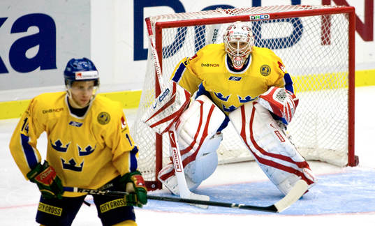 Johan Backlund, målvakt, Sverige