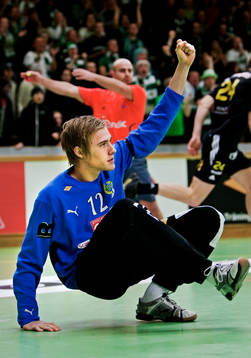 Carl Vedin, målvakt, Hammarby, jubel