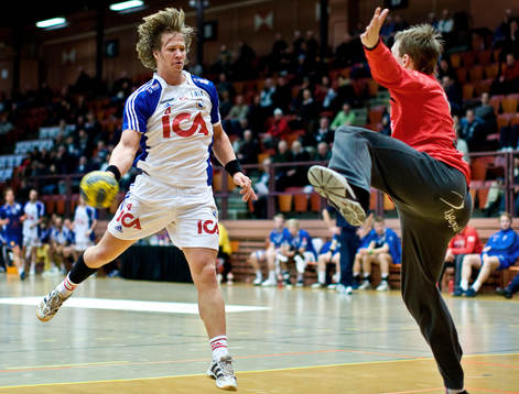 Emil Berggren, Redbergslid. Mikael Aggefors, målvakt, Tumba