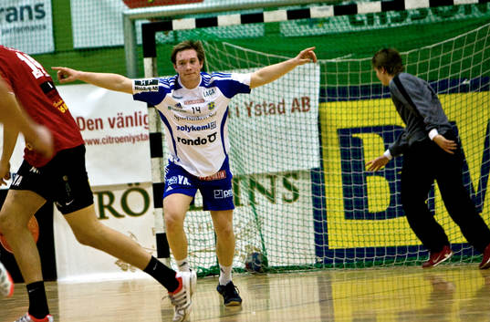 Oscar Hugoson, Ystad IF. Jubel