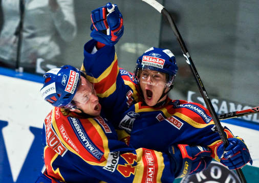 Nicklas Danielsson, och Niklas Anger, Djurgården jubel