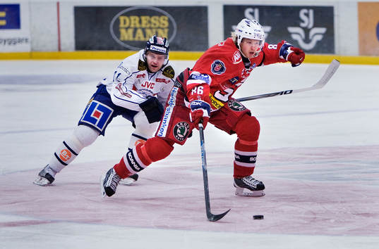 Linus Klasen, Södertälje med Jaroslav Hlinka, Linköping