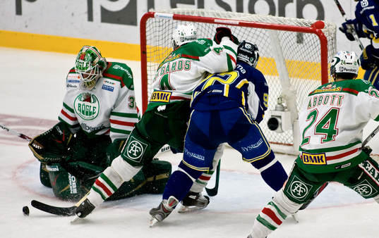 Christopher Nihlstorp, målvakt, Rögle, räddar