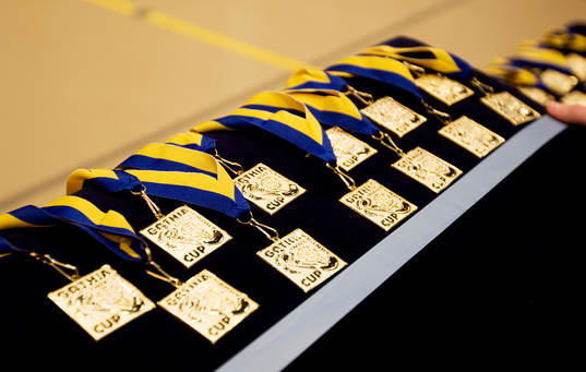 Innebandy, Gothia Cup, finaler, guldmedaljerna väntar.