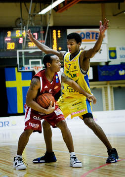 Thomas Jackson, Uppsala, och Jonte Flowers, Solna