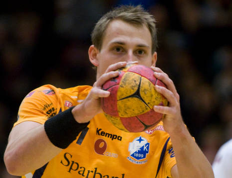 Christian Sandberg, Kristianstad, koncentrerad straffskytt