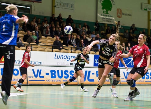 Frida Tegstedt, Sävehof. Pernilla Brandin, Karin Carlsson,