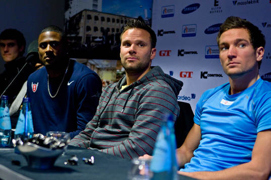 David Oliver, Robert Kronberg och Linus Thörnblad
