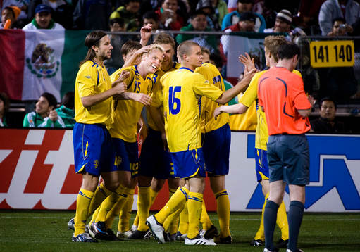 Jubel i Sverige