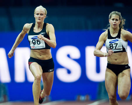 Carolinda Klüft och Katerina Cechova