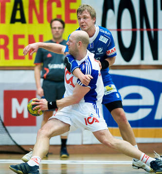 Björn Iveland, Redbergslid. Johan Elf, Skövde