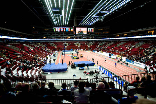 Malmö Arena ombyggd till friidrottsarena