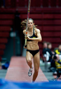 Fabiana Murer, Brasilien. Vinner stav, stavhopp