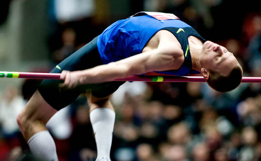 Jesse Williams, USA vinner höjd, höjdhopp