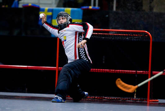 Innebandy, Finnkampen, Sverige Daniel Ramsin, målvakt