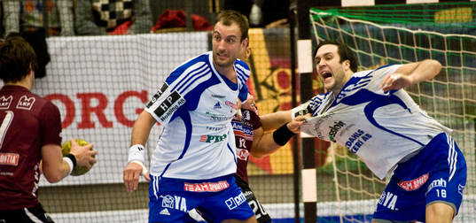 Hans Karlsson och Sebastian Geissler, Ystad