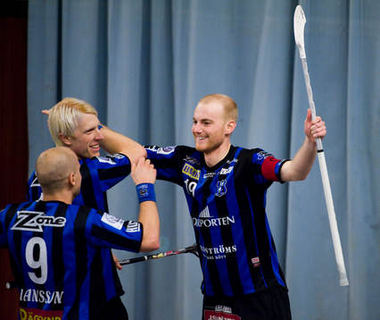7-3 i tom bur, Magnus Anderberg, som grattas av