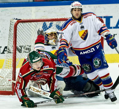 Patric Blomdahl, Frölunda. David Schneider, Djurgården