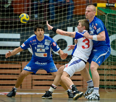 Linus Arnesson, Redbergslid. Johan Bergh, Patrick Quinones,