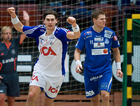 Rickard Lönn, Redbergslid. Jubel. Ville Kangas, Alingsås