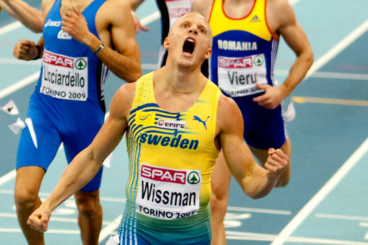 Johan Wissman, Sverige tog guld. Jubel