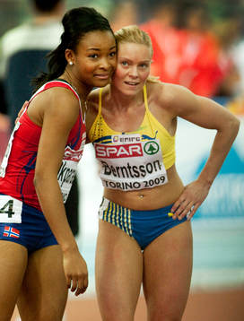 Lena Berntsson, Sverige och Ezinne Okparaebo, Norge