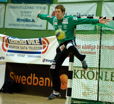 Richard Larsson, målvakt