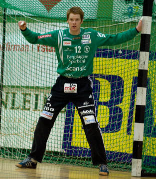 Richard Larsson, målvakt