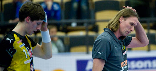 Albin Tingsvall och Staffan Olsson, tränare