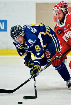 Mattias Tedenby, HV71, vinner puck