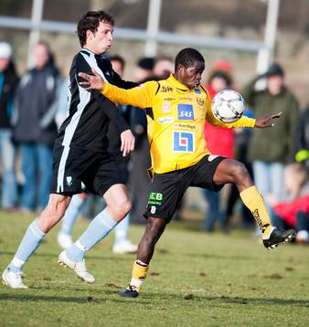 Miljan Mutavdizic, Malmö och Patrick Osiako, Mjällby