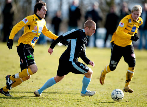 Daniel Larsson, Malmö och Daniel Ivanovski, Mjällby