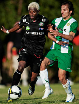 Eric Magloire Bassombeng, Örebro, utmanas av Louay Chanko,