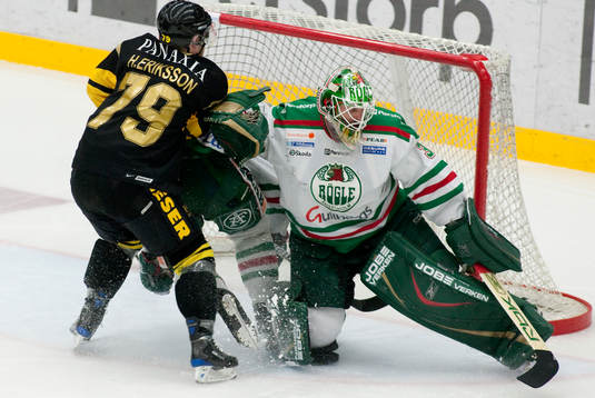 Henrik Eriksson, AIK och Christopher Nilstorp, målvakt