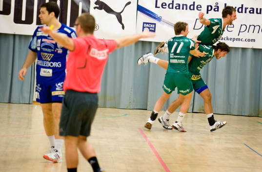 Christoffer Persson, Andreas Thynell och Fredrik Persson,