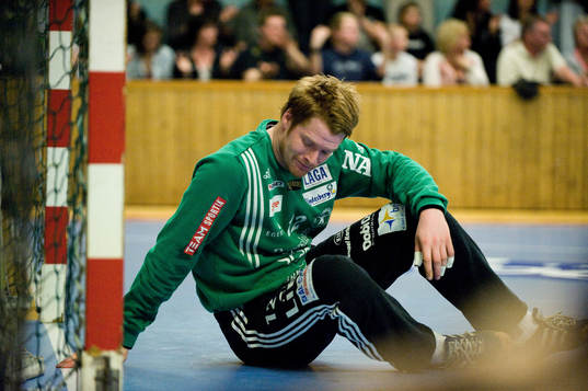 Richard Larsson, målvakt, depp