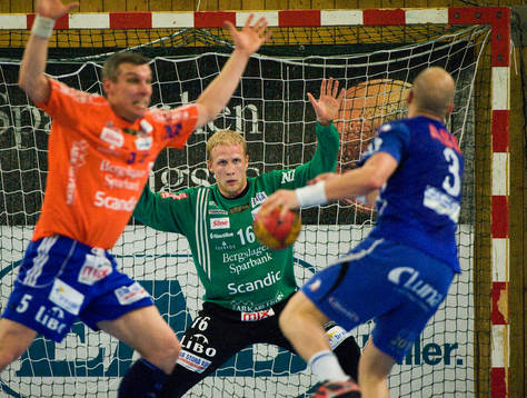 Richard Larsson, målvakt Lindesberg
