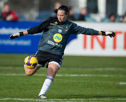 Gudbjörg Gunnarsdottir, målvakt