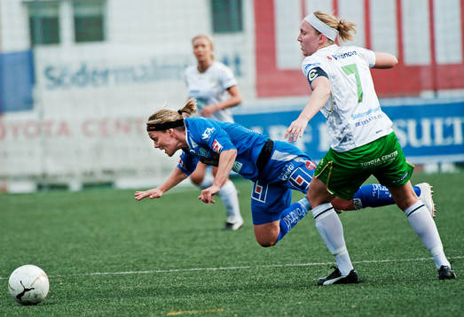 Cathrine Paaske Sorensen, Linköping, bjuds på en flygtur
