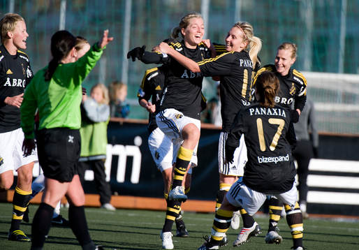 Linda Sembrant, AIK jubel