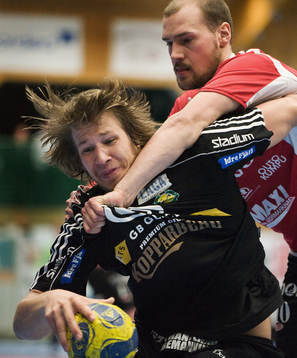 Emil Berggren, Sävehof. Mikael Johansson, Guif