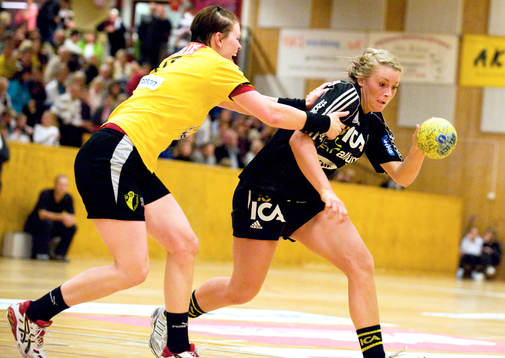 Isabelle Gulldén, Sävehof och Marina Elenmo, Eslöv