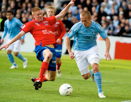 Daniel Larsson, Malmö och Markus Holgersson, Helsingborg