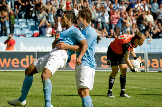 Wilton Figueiredo, Malmö jubel med Labinot Harbuzi
