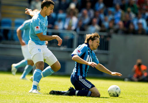Guillermo Molins, Malmö och Andrej Komac, Djurgården