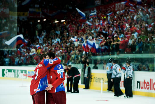 Konstantin Gorovikov kramar om Alexander Radulov, Ryssland